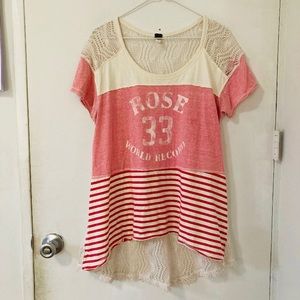 We the Free Lace Crochet Blouse